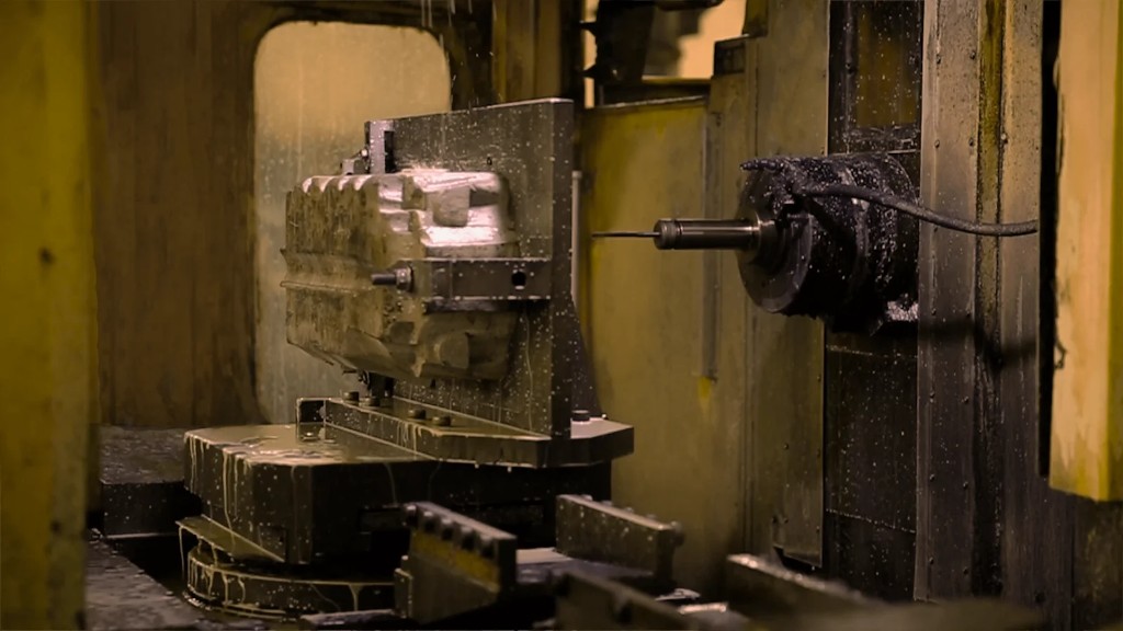 CNC machining of precision components