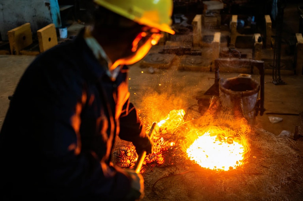 Metal foundry production for precision defense components