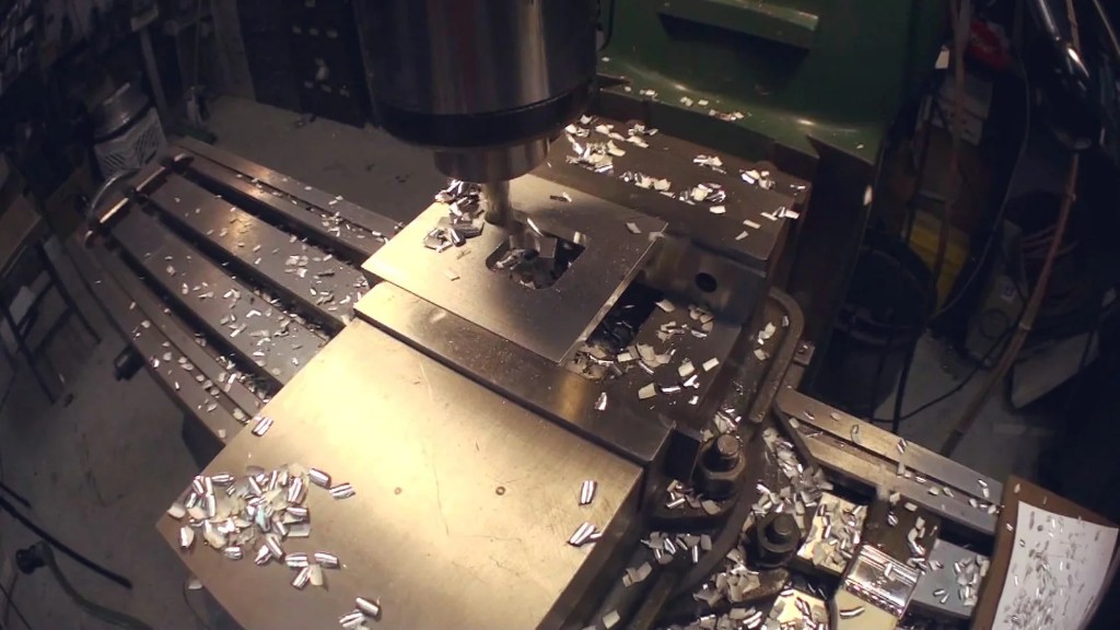 Close-up machining service at Chenab Engineering