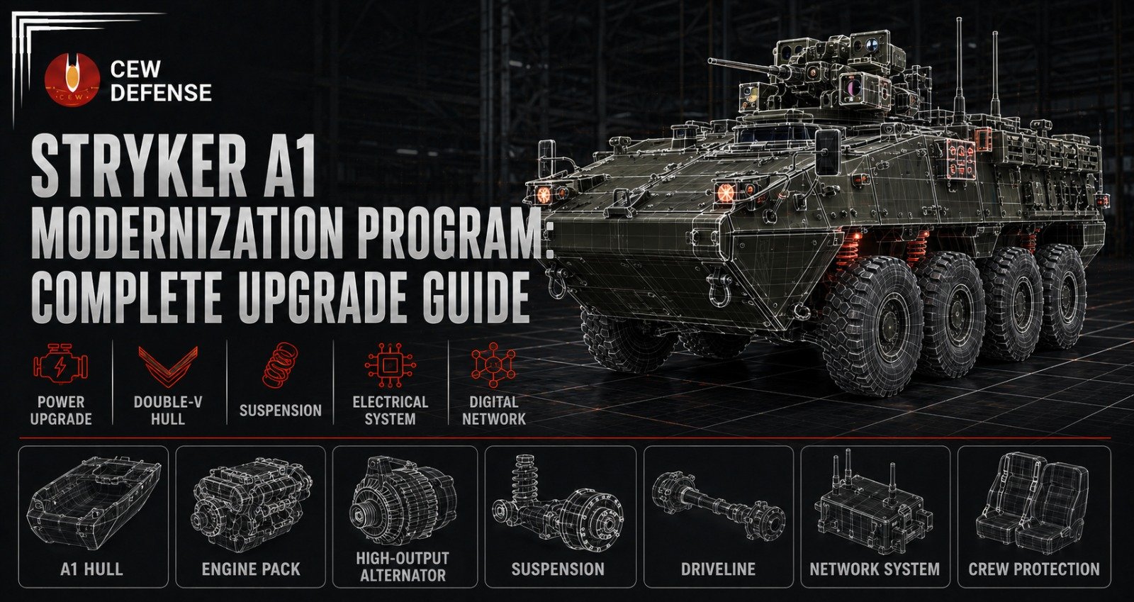 Stryker A1 Modernization Program: A Comprehensive Guide to Upgraded Military Vehicle Capabilities