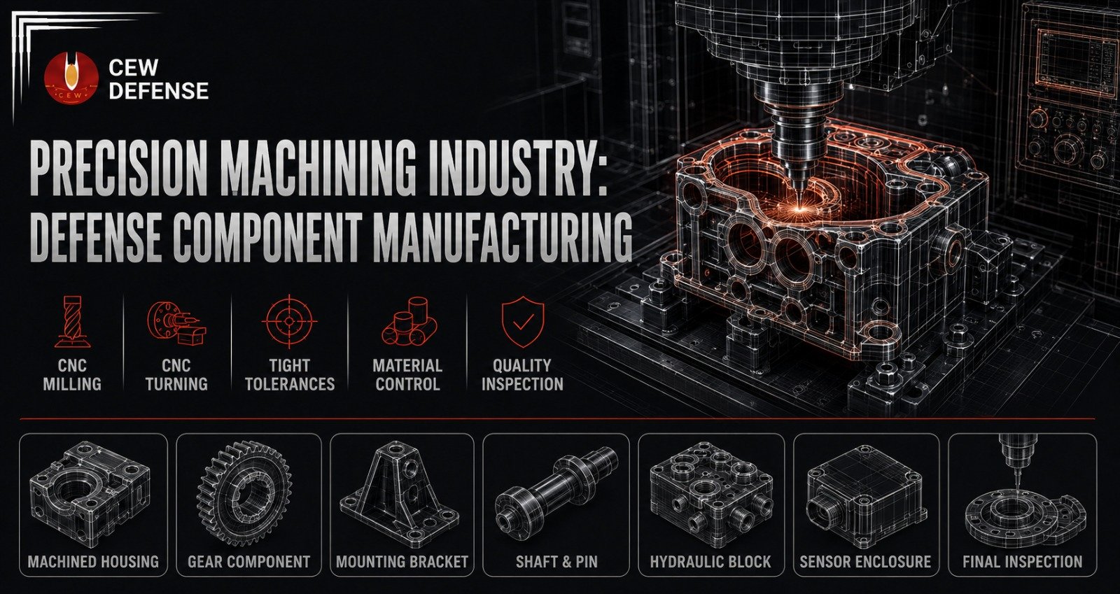 Precision Machining Industry: Advancing Defense Component Manufacturing