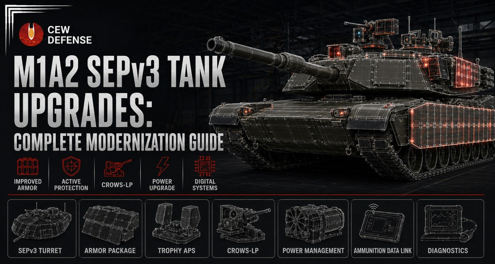 Understanding The Latest M1A2 SEPv3 Tank Upgrades: A Complete Modernization Guide