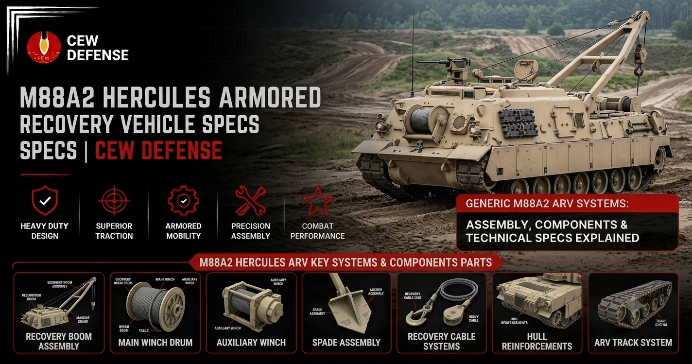 M88A2 Hercules Vehicle: Heavy Recovery for Modern Combat Operations