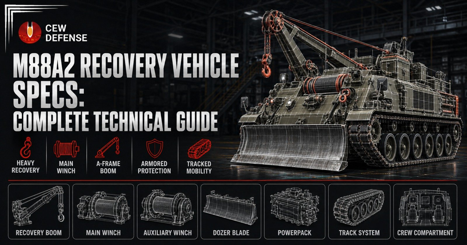 M88A2 Hercules Recovery Vehicle: Complete Technical and Operational Guide
