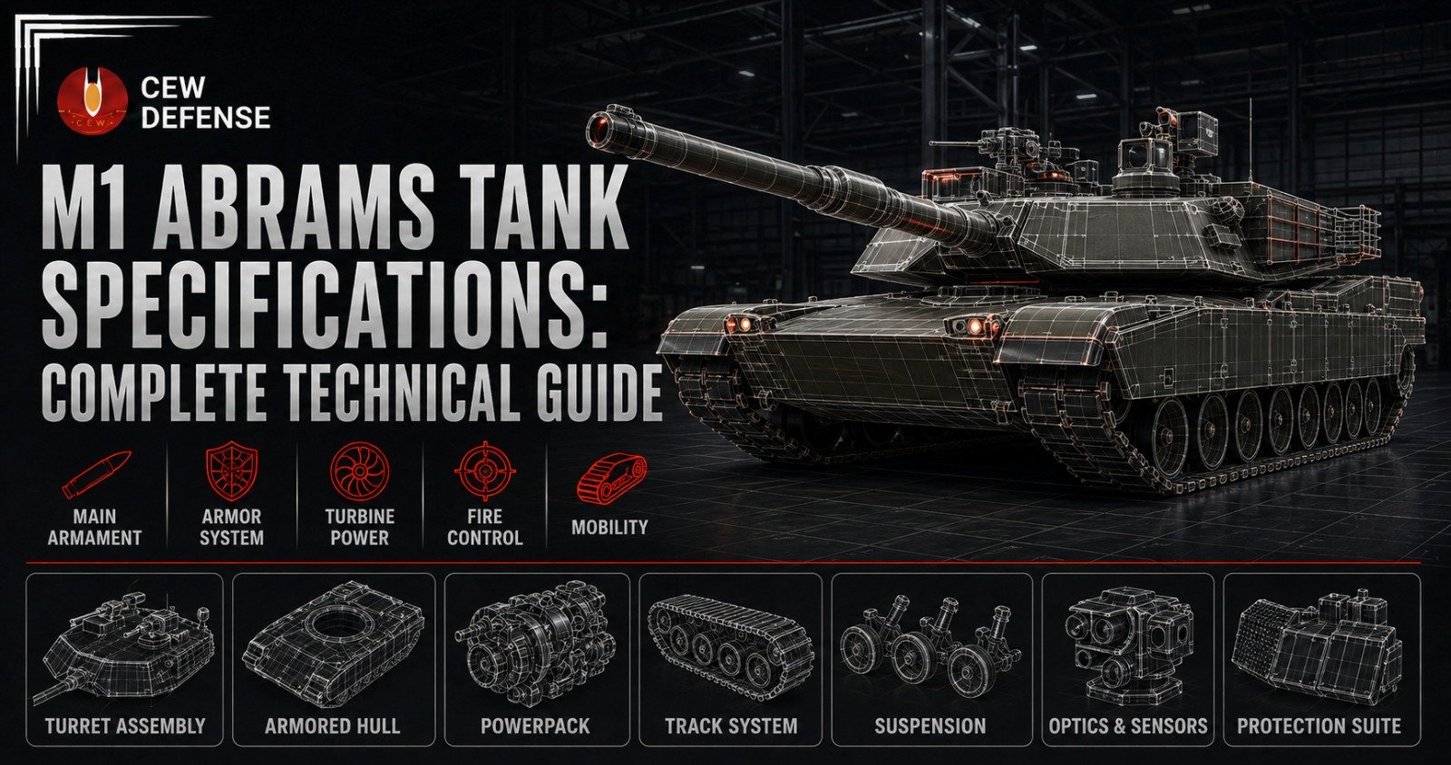M1 Abrams Tank Specifications: A Detailed Technical Overview