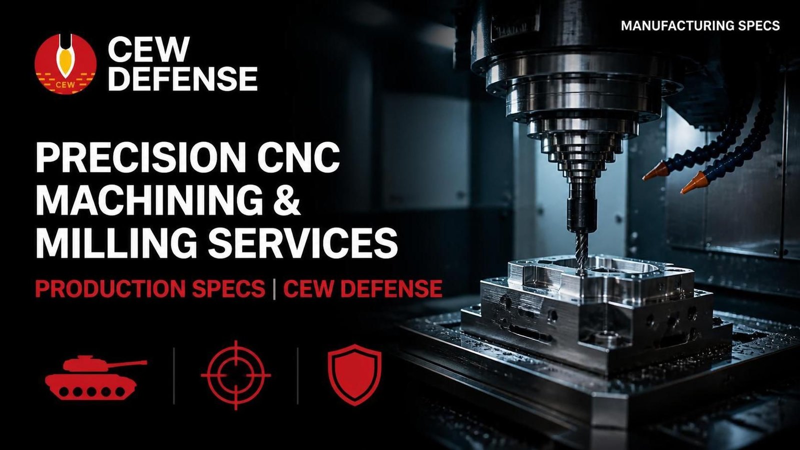 Precision CNC Machining & Milling Services | Defense & Industrial Manufacturing