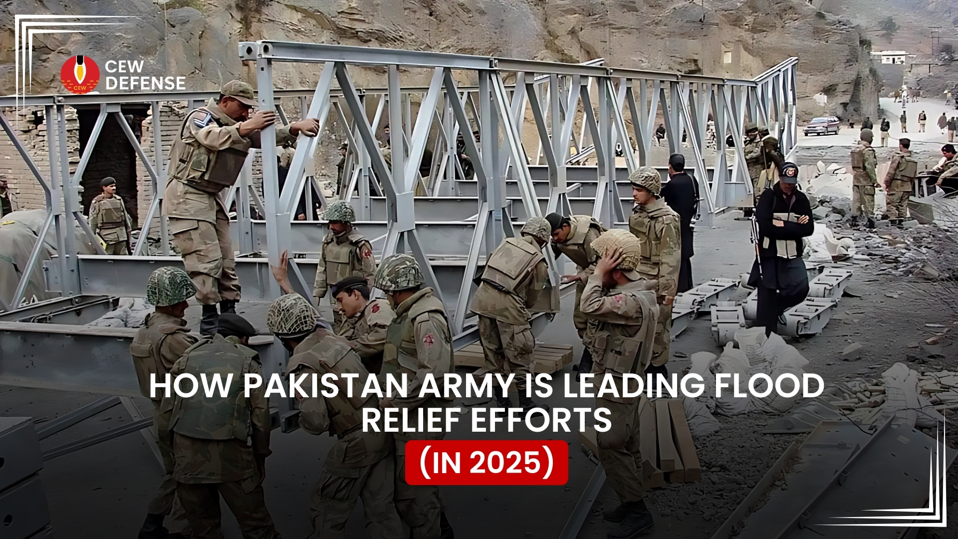 Read more about the article How Pakistan Army is Leading Flood Relief Efforts in 2025