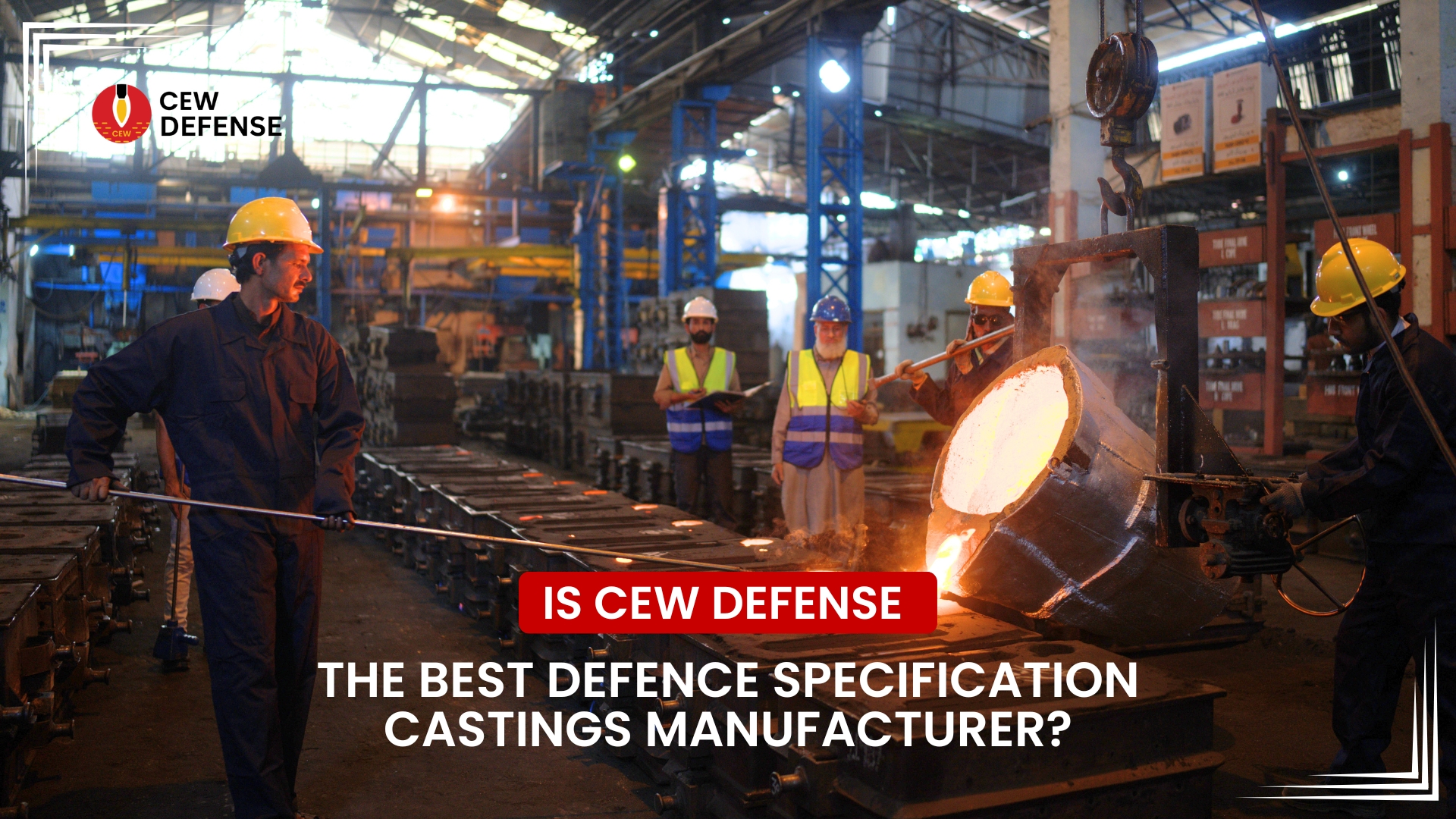 Read more about the article Is CEW Defense the Best Defence Specification Castings Manufacturer?